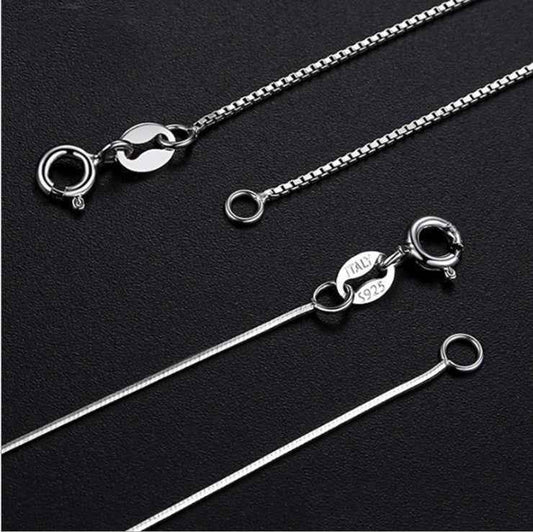 Elegant S925 Sterling Silver Necklace – Timeless & Durable 1563017426141 Print Material