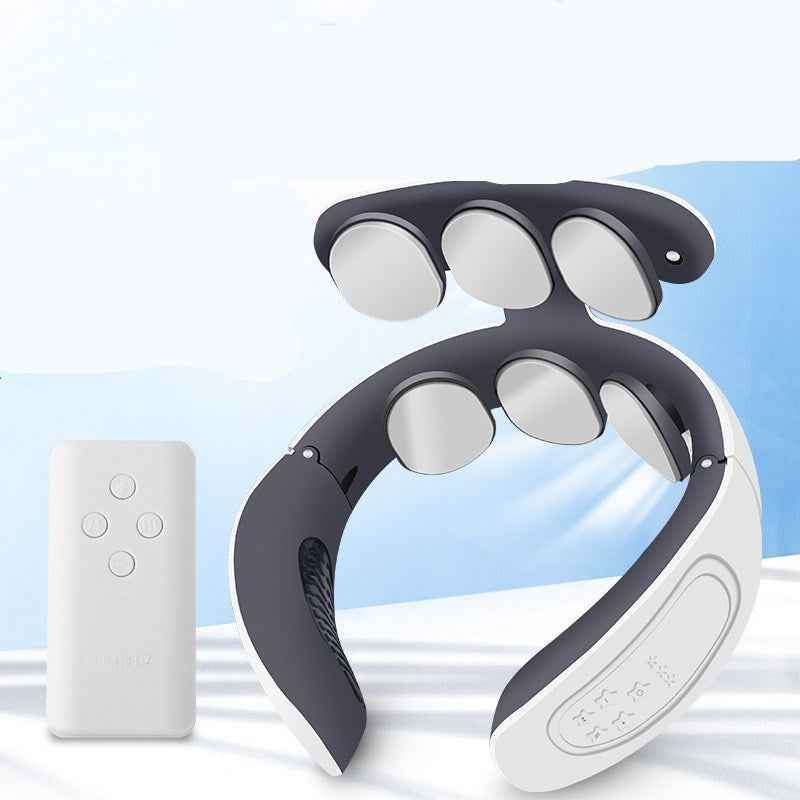 Six-head Cervical Massager Portable Nursing Neck Physiotherapy Device 1613539592353 Print Material