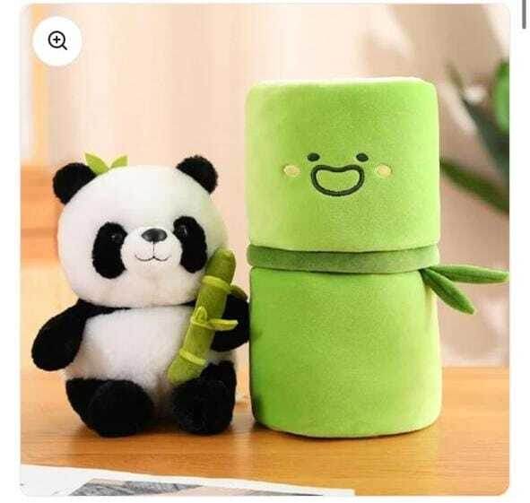 Panda Plush with Bamboo Soft Toy 1736611523034-WhatsApp_20Image_202025-01-08_20at_2023.26.21 Clip On Toys for Baby Gear