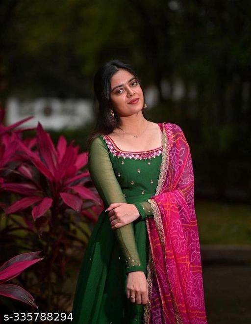 Majaisha Embroidery Work Gown 1739274857041-20 Womens Gown