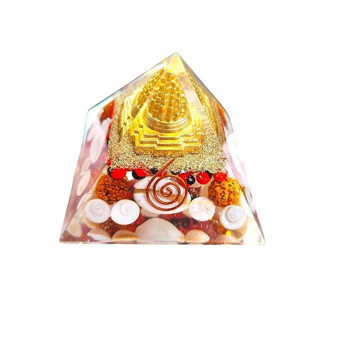 Laxmi Pyramid for Attracting Wealth Prosperity, Money, Success, Good Health, Peace, Harmony, Abundance, Good Luck and New Opportunities 1739874939652-12 Pooja Articles