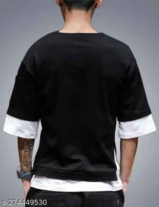 Hip Hop "Tshirt" for Men Black 1740978708283-26 Mens T-shirts