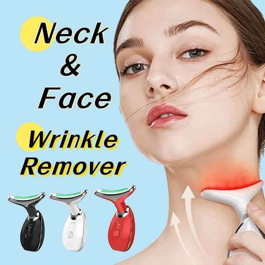 Neck Face Beauty Device Colorful LED Photon Therapy Skin Tighten Reduce Double Chin Anti Wrinkle Remove Lifting Massager 1b493f29-88b7-4547-99ca-07f694be0736 Print Material