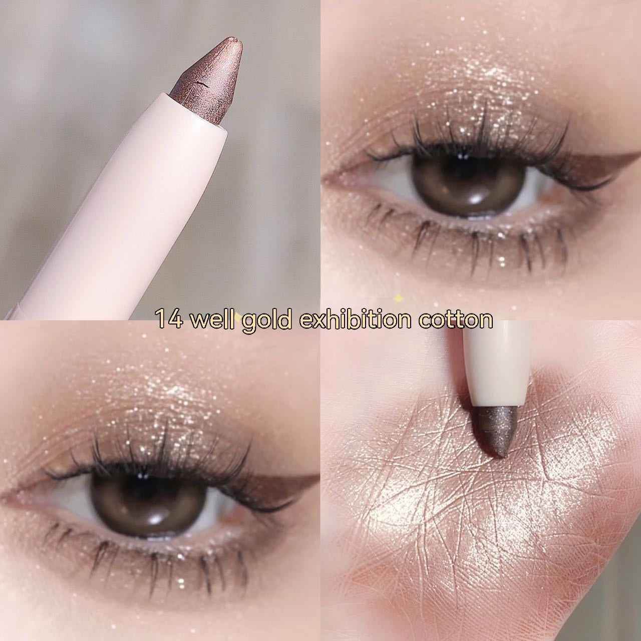 14 Color Metal Brown Crouching Silkworm Eyeliner Pen Makeup Brightening 3f8be7e2-f8dc-4bb4-b340-0b165ab5787f_trans Print Material