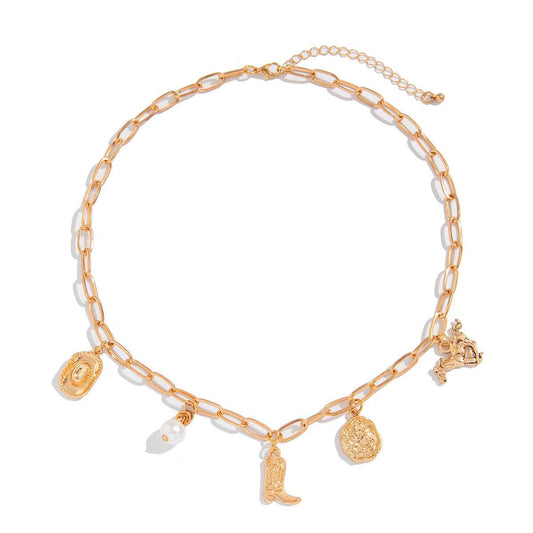 AntiTarnish Imitation Pearl Pendant Necklace 47b3387c-c569-4b33-ad5f-8262af91683e Print Material