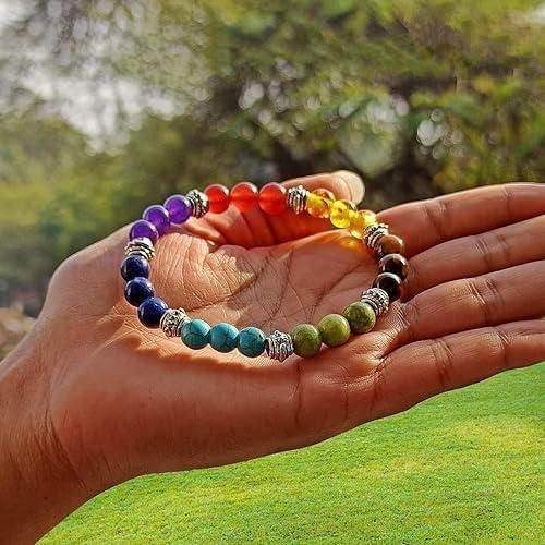7 Chakra Stones Bracelet Pack of 2 5354869769
