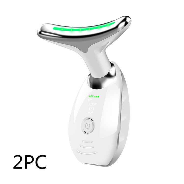 Neck Face Beauty Device Colorful LED Photon Therapy Skin Tighten Reduce Double Chin Anti Wrinkle Remove Lifting Massager 6eebaba9-d623-4348-a80f-652251539fe5 Print Material