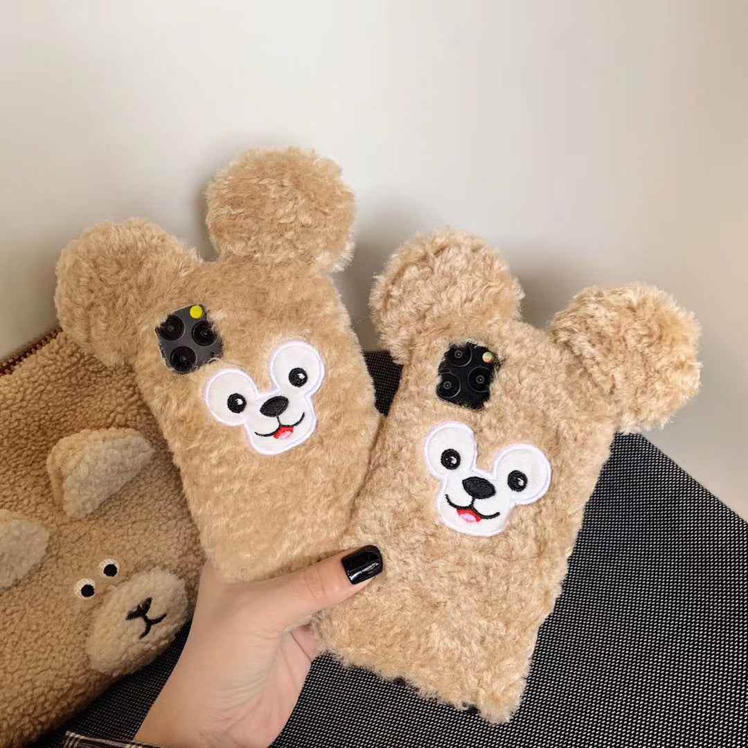 Plush cute mobile phone case 7932691046636 Print Material