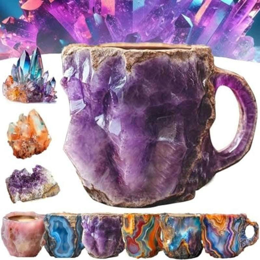 400ml Resin Mineral Crystal Coffee Mugs With Handles Elegant Fake Mineral Crystal Cup For Workplace Home Decor Christmas Gift Kitchen Gadgets bd4daed8-f0d5-4ff8-902a-89e408d30987-_1 Print Material