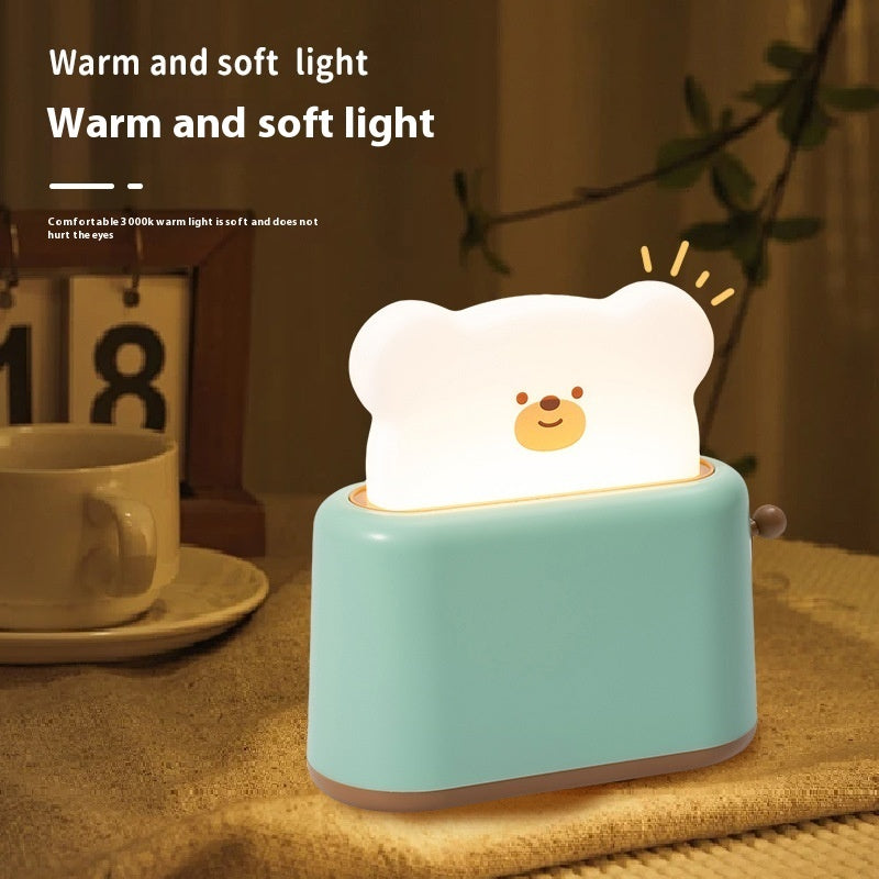 Bread Bear Lamp Desktop Decoration Bedroom Night Light - BOSS MANGO