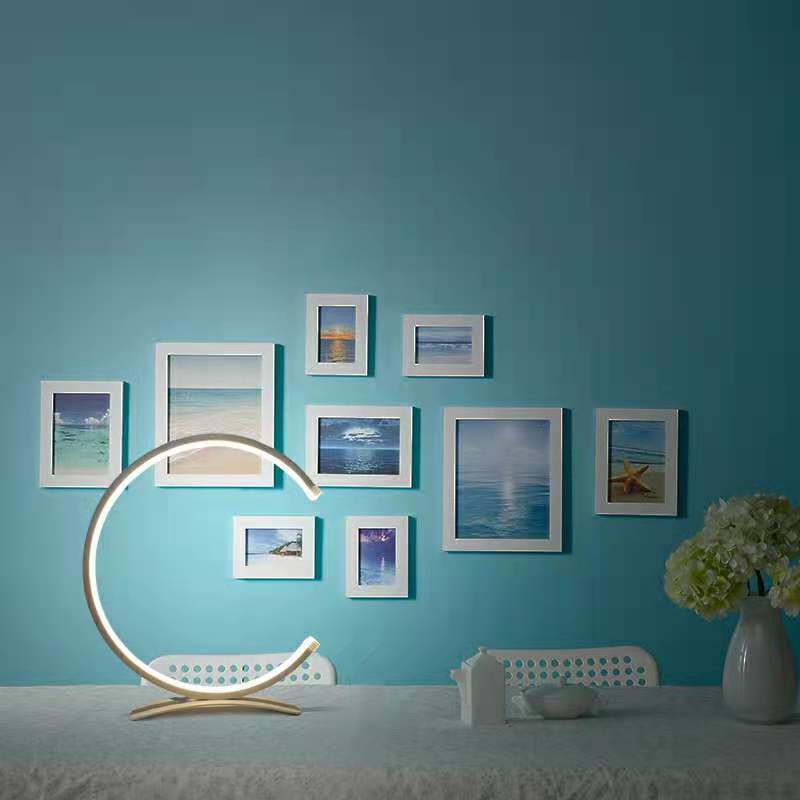 Letter LED Table Lamp Eye Protection Three-tone Light Smart Table Lamp Night Light - BOSS MANGO