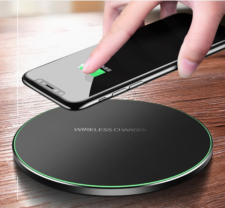 High Speed Wireless Charger For I-Phone & Fast For Samsung Wireless Charging Pad - BOSS MANGO