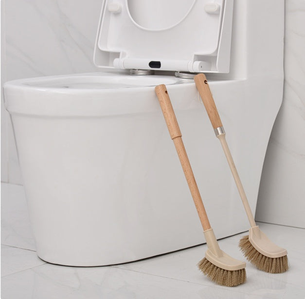 Wooden Household Handle Toilet Brush Cleaning Tools Bathroom Cleaning Brush Kitchen Floor Cleaner Brushes - BOSS MANGO