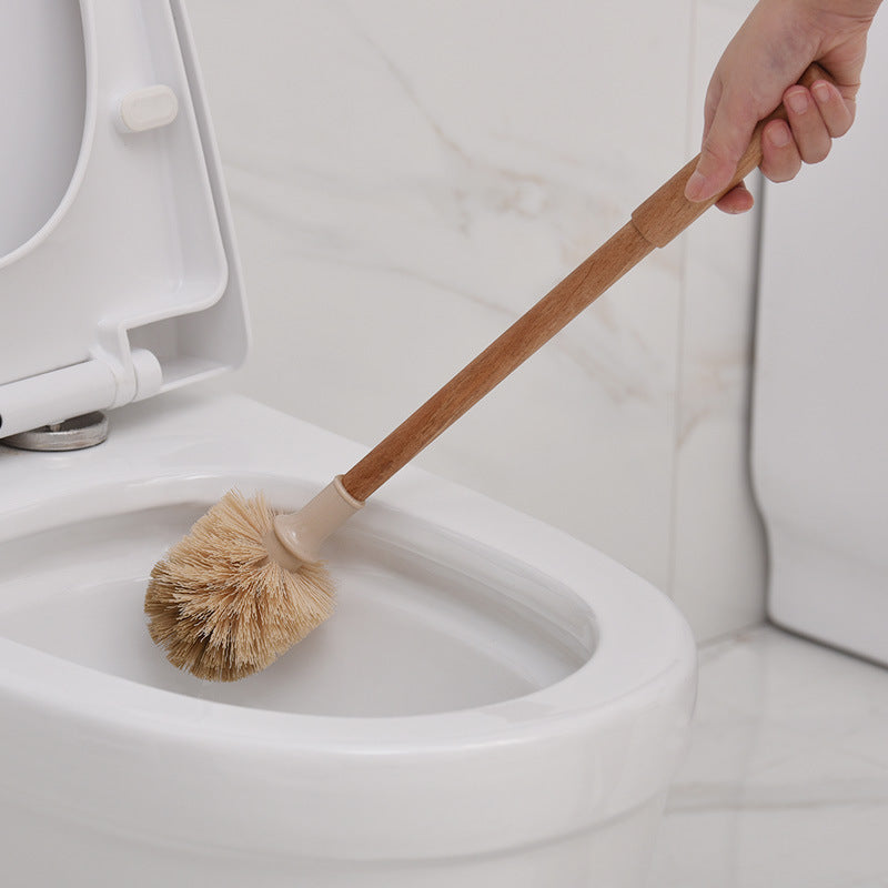 Wooden Household Handle Toilet Brush Cleaning Tools Bathroom Cleaning Brush Kitchen Floor Cleaner Brushes - BOSS MANGO