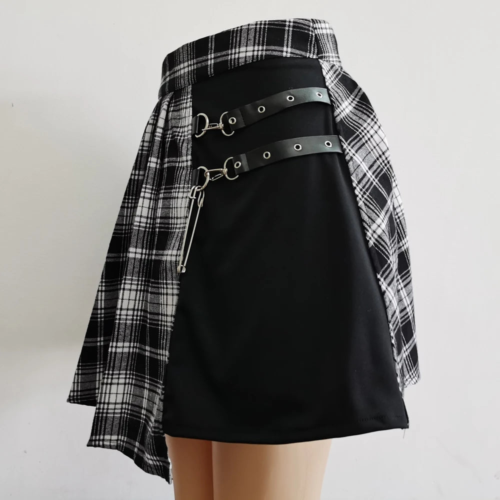 Gothic Sweet Women Pleated Skirt Fashion