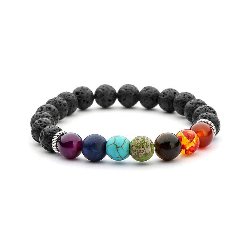 Colorful Chakra Yoga Energy Balance Bracelet - BOSS MANGO