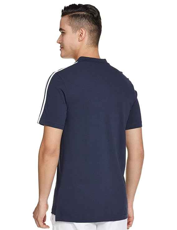 Adidas Men's Regular Fit T-Shirt (Blue, S)