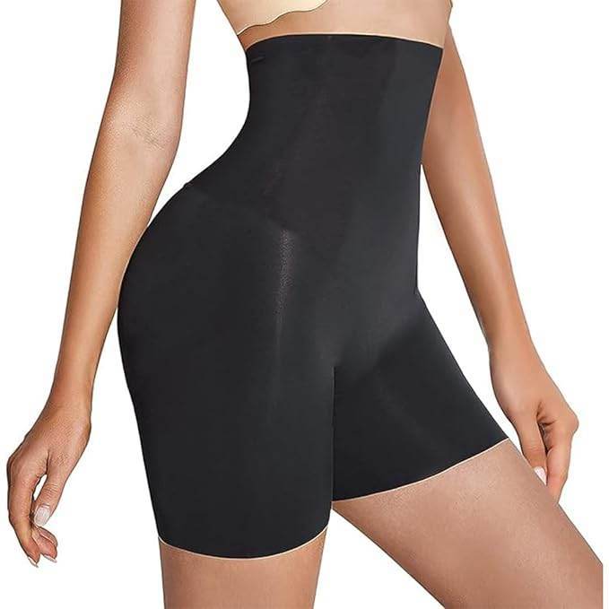 4-in-1 Shaper - Quick Slim Shape Wear Tummy, Back, Thighs, Hips - Black/Efffective Seamless Tummy Tucker (Multicolor, XXL) 1736934970119-e Body Shaper & Shapewear