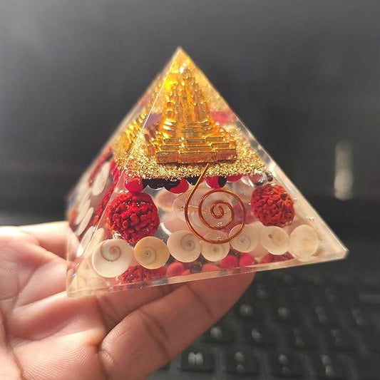 Laxmi Pyramid for Attracting Wealth Prosperity, Money, Success, Good Health, Peace, Harmony, Abundance, Good Luck and New Opportunities 1739874939659-17 Pooja Articles