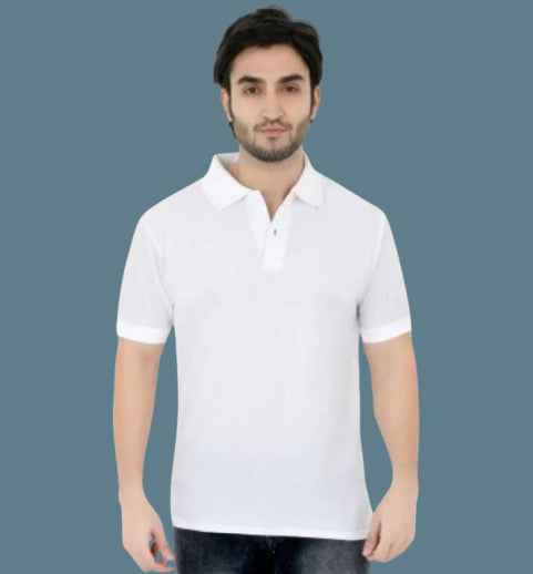 Exclusive Poloneck Half Sleeve Designer T-Shirt_For Men