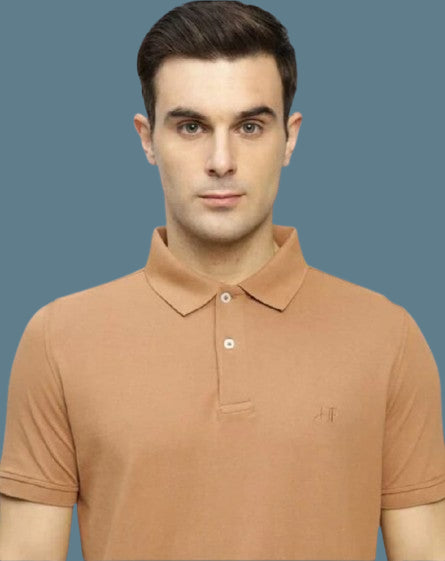 Exclusive Poloneck Half Sleeve Designer T-Shirt_For Men