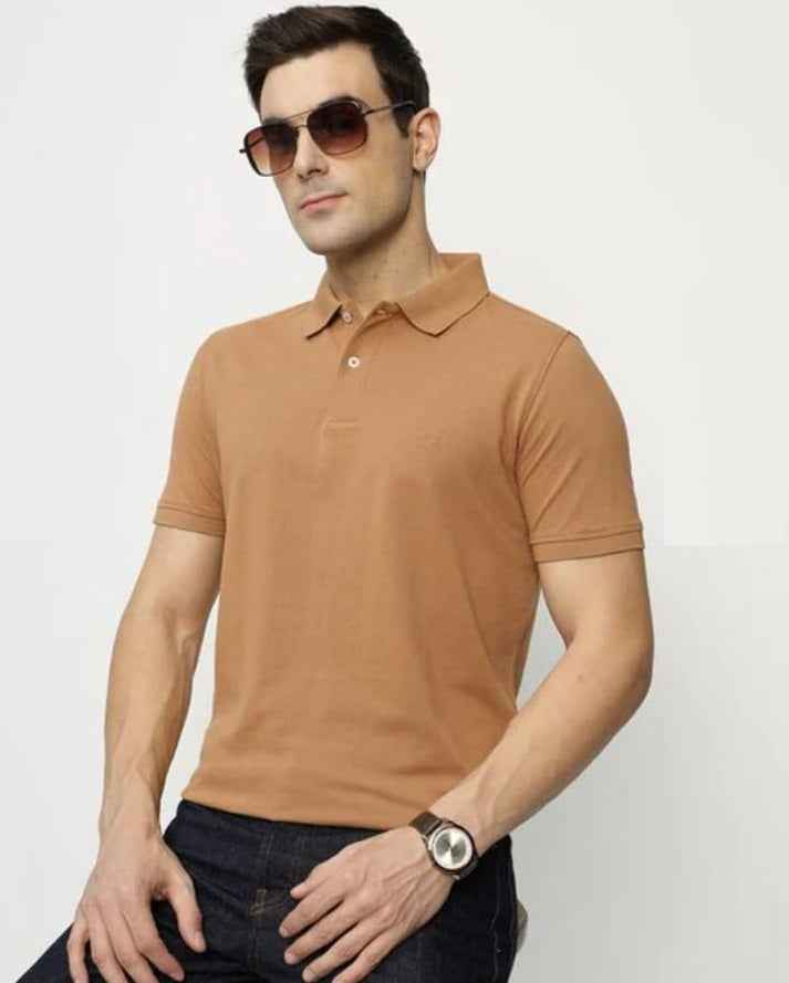 Exclusive Poloneck Half Sleeve Designer T-Shirt_For Men