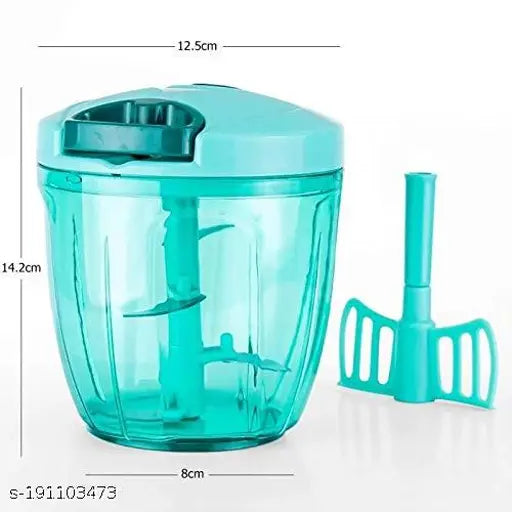 Premium Vegetable Chopper 750 ml, with 06 Blades Superb Quality Chopper