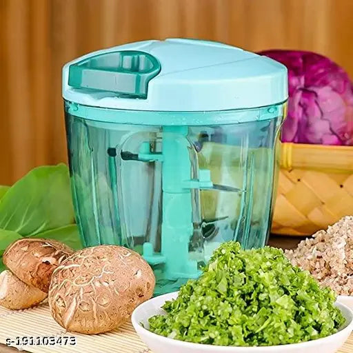 Premium Vegetable Chopper 750 ml, with 06 Blades Superb Quality Chopper