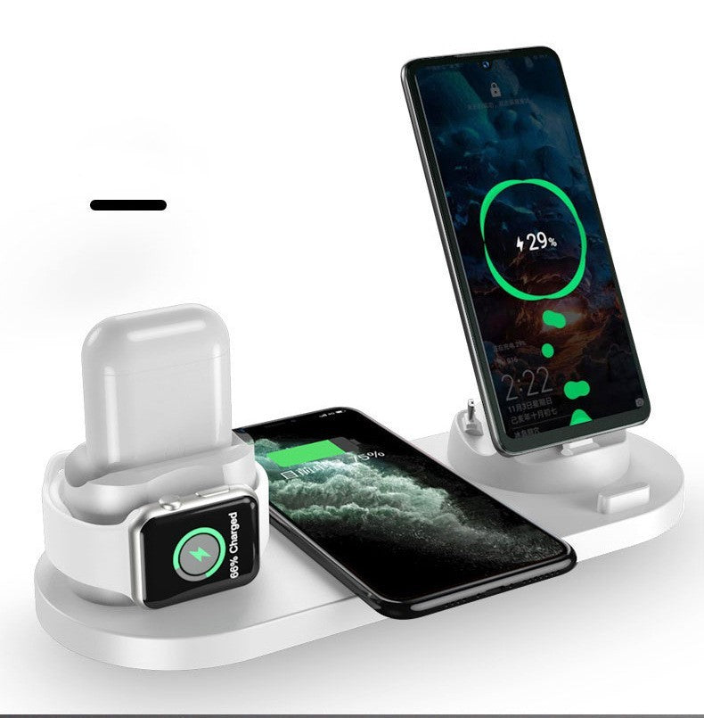 Six-in-one wireless charger for mobile phones - BOSS MANGO