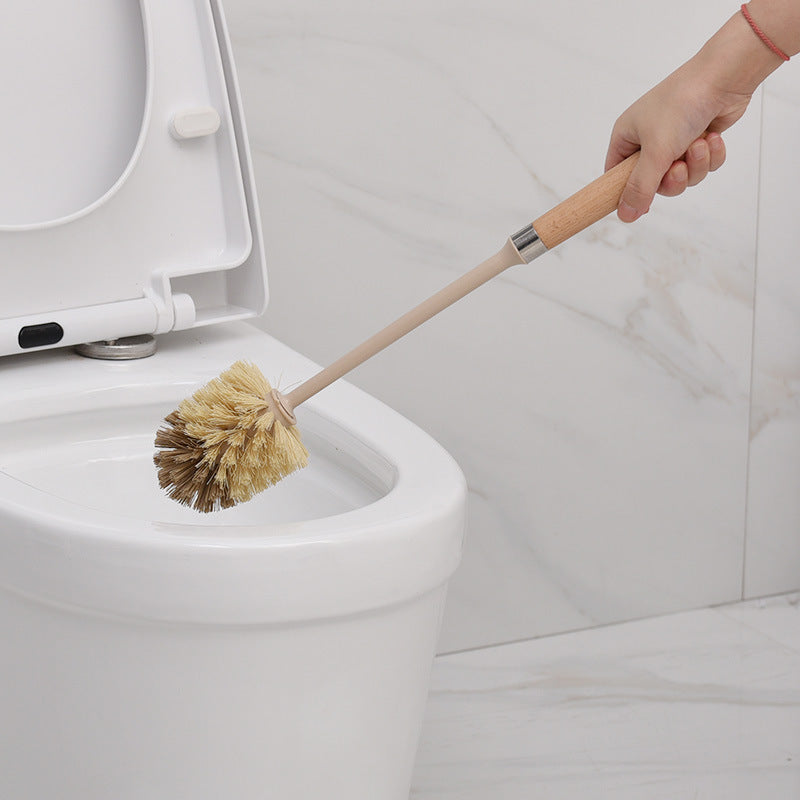 Wooden Household Handle Toilet Brush Cleaning Tools Bathroom Cleaning Brush Kitchen Floor Cleaner Brushes - BOSS MANGO