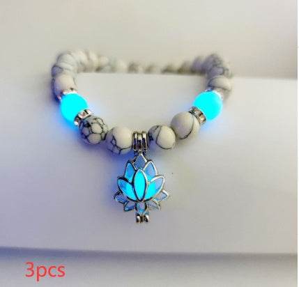 G 3pcs Energy Luminous Lotus Natural Stone Bracelet Yoga Healing Luminous Glow In The Dark Charm Beads Bracelet For Men Women Prayer Buddhism 2af9eac6-1392-4391-aa67-daa3e8839878 Print Material