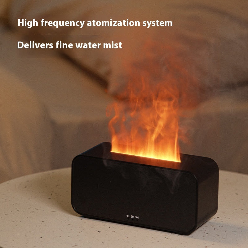 Timing Simulation Aroma Diffuser Usb Household Flame Humidifier  Aromatherapy Machine Spray Air Flame Humidifier Diffuser - BOSS MANGO