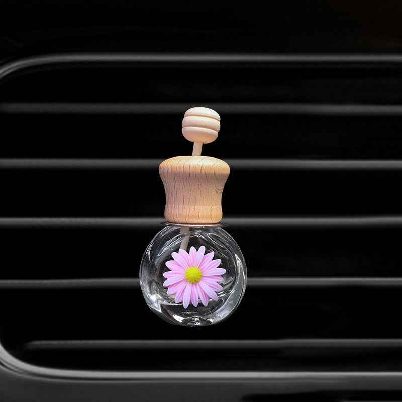 Small Daisy Flower Car Aromatherapy Clip Car Interior Decorations