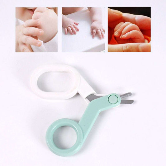 Baby Safety Nail Cutter Scissors For Safe Nail Clipping (1 Pc) - BOSS MANGO