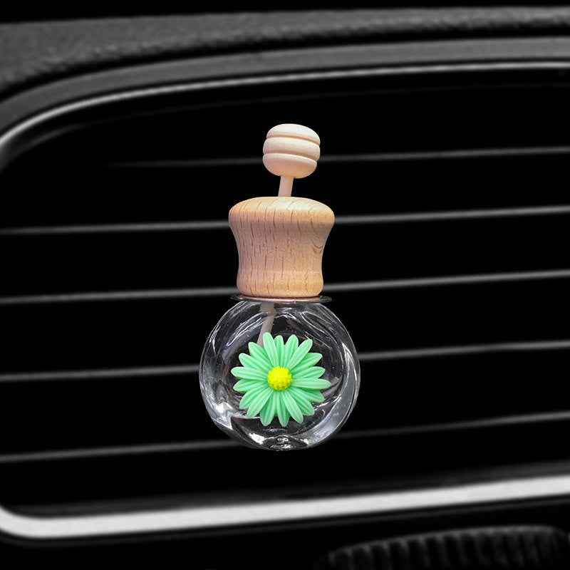 Small Daisy Flower Car Aromatherapy Clip Car Interior Decorations