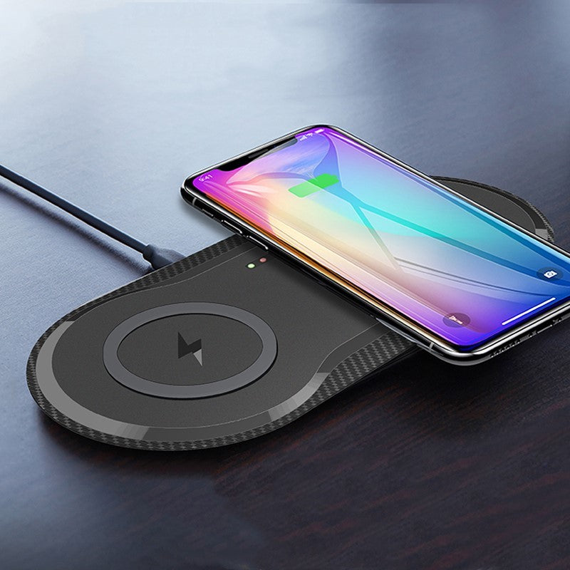 Wireless Charger Dual Mobile Phone Charger - BOSS MANGO