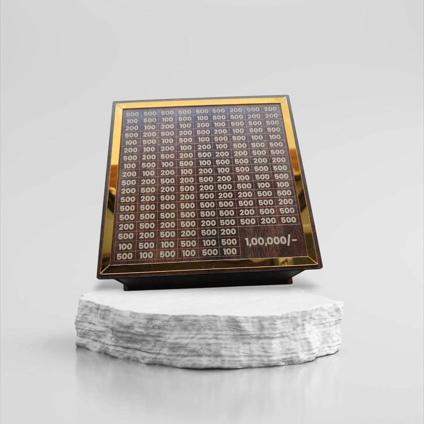 Savings Challenge Piggy Bank – Wooden, Stylish, and Functional Money Saving Solution 4351019572