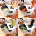 7-in-1 Multifunction Vegetable Cutter | Chopper | Slicer with 6 Interchangeable Blades 4443781723