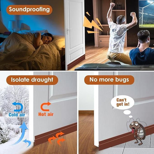 Self-Adhesive 1m Wood Floor Transition Strip Tape – Seamless Flooring Solution 4503869237