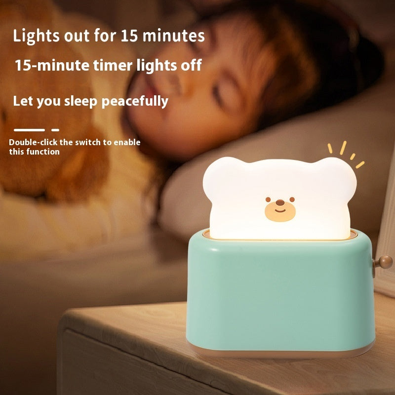 Bread Bear Lamp Desktop Decoration Bedroom Night Light - BOSS MANGO