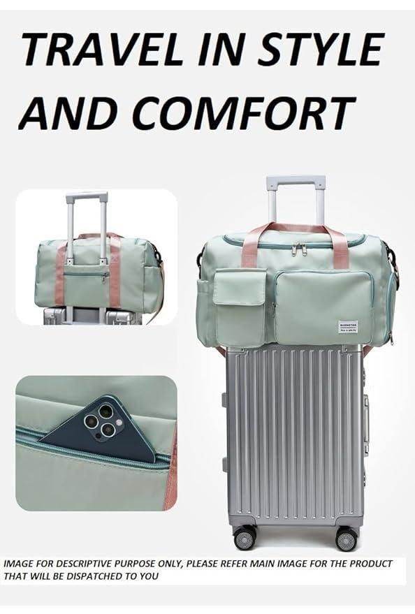 Duffle Bag with Shoe Compartment – Convenient and Versatile Travel &amp; Gym Bag 5009211192