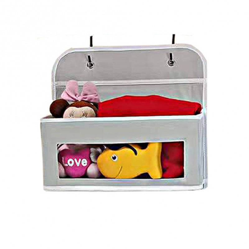 5 - Shelf Hanging Storage: Anti - Tilt, 5 large pockets. Good for bedroom, bathroom, living room (behind - door use).