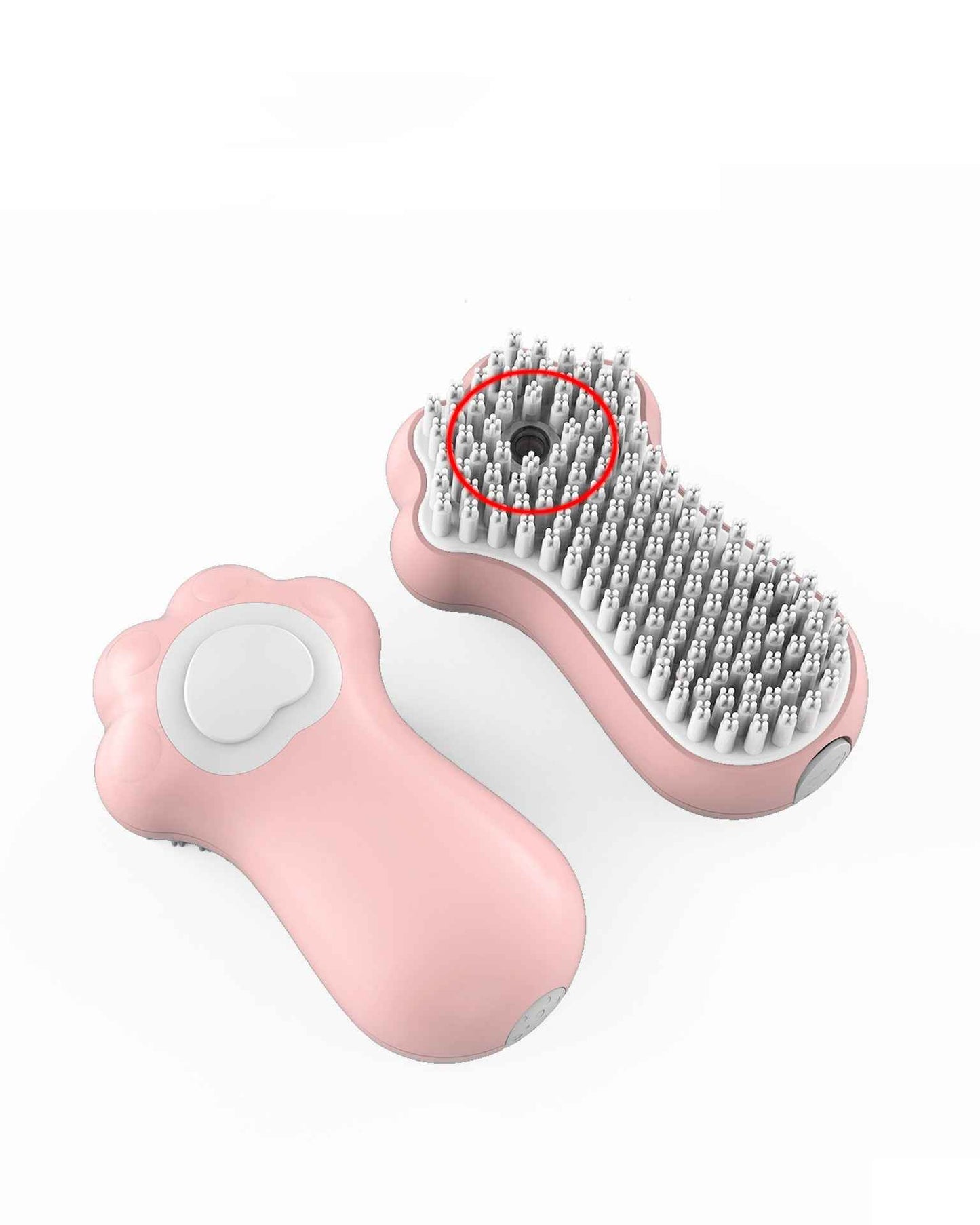 Pet Shower Brush Cat Massage Clean Soft Bristle - BOSS MANGO