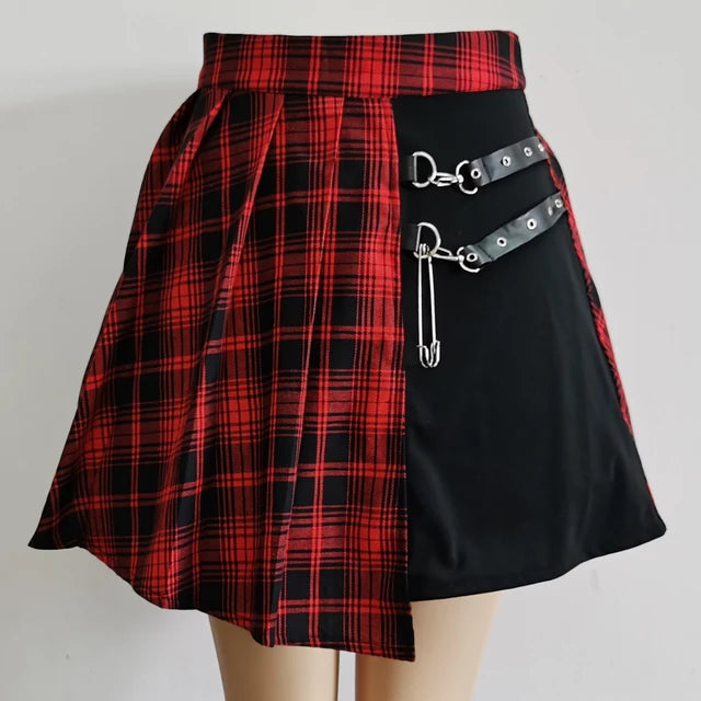 Gothic Sweet Women Pleated Skirt Fashion