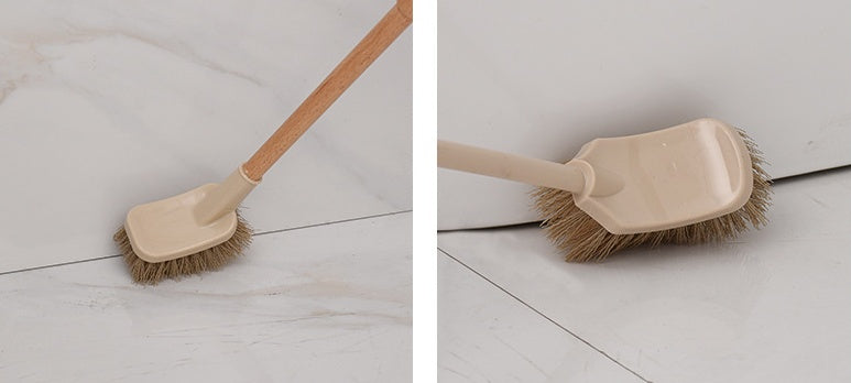 Wooden Household Handle Toilet Brush Cleaning Tools Bathroom Cleaning Brush Kitchen Floor Cleaner Brushes - BOSS MANGO