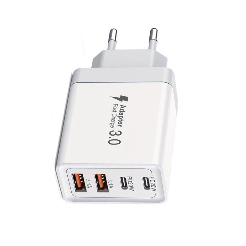 40w multi-port charger fast charging adapter