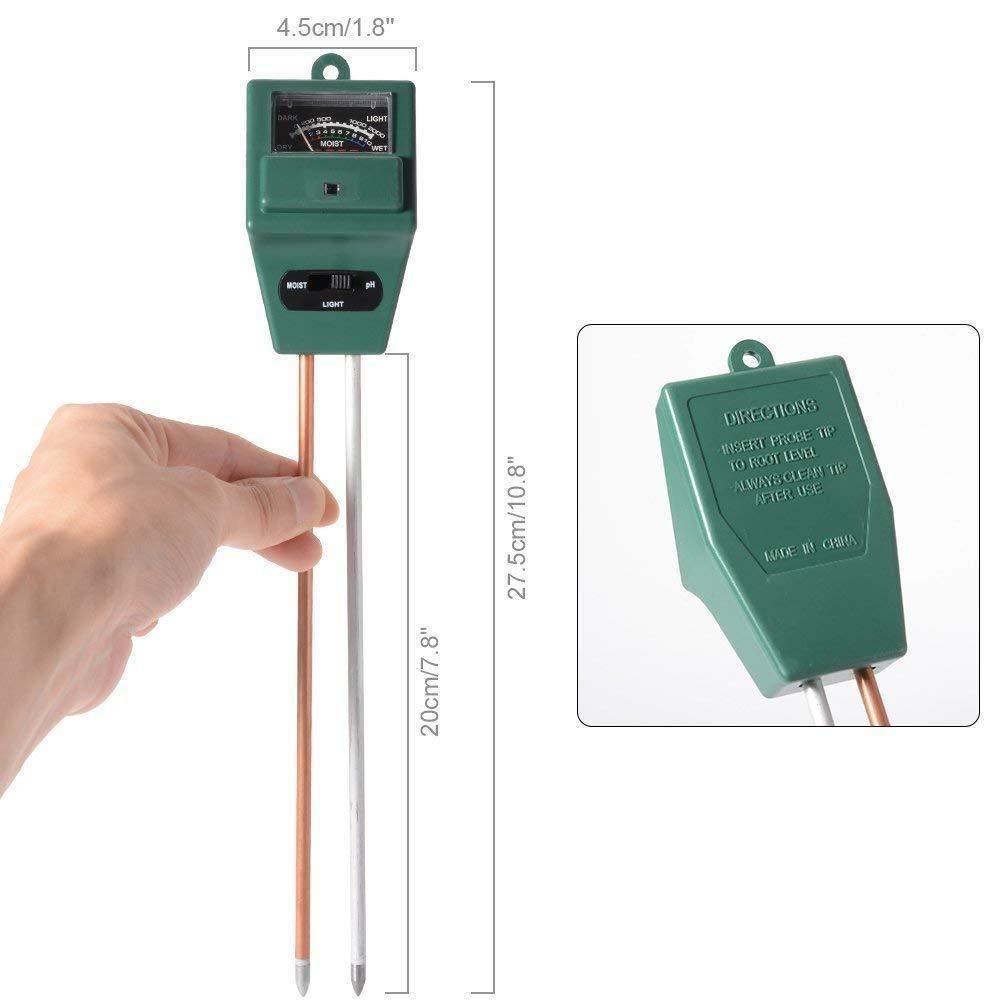 605 -3 Way Soil Meter (Ph Testing Meter) - BOSS MANGO