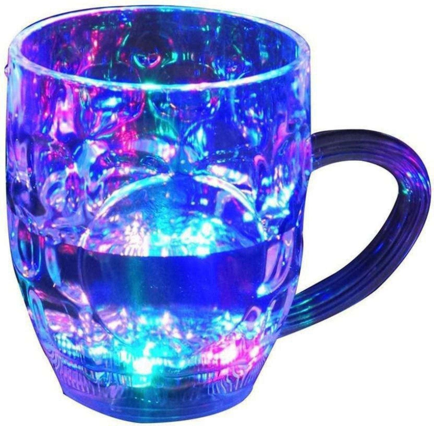 619 Led Glass Cup (Rainbow Color) - BOSS MANGO