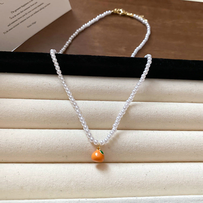 Irregular Long Pearl Necklace Niche - BOSS MANGO