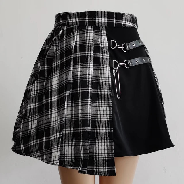 Gothic Sweet Women Pleated Skirt Fashion